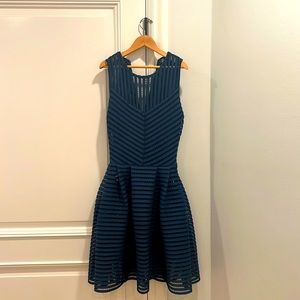 Gorgeous Maje size 1 navy formal dress